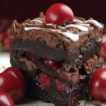 Black Forest Brownies First Image