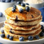 Blueberry Oat Pancakes First Image