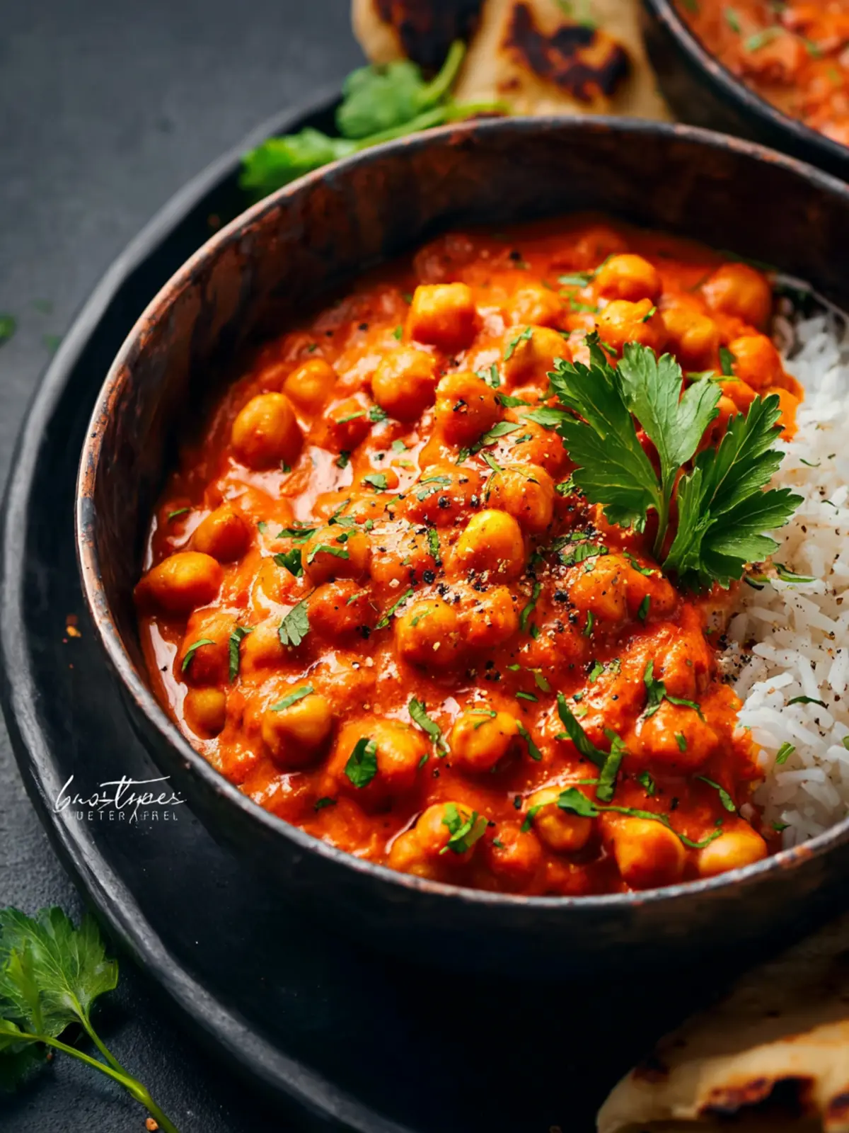 Butter Chickpeas First Image