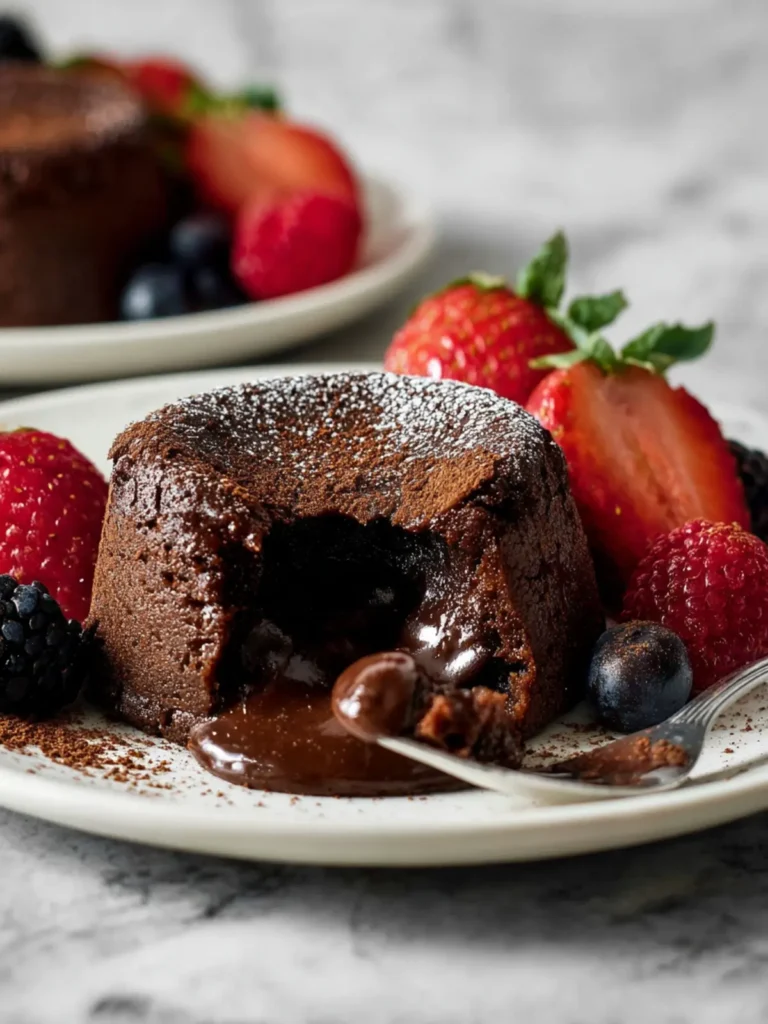 Chocolate Molten Lava Cakes First Image