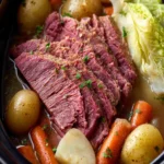 Crockpot Corned Beef and Cabbage Recipe First Image