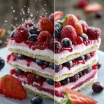 Easy No-Bake Berry Icebox Cake Recipe First Image