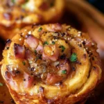 Ham and Cheese Cruffins First Image