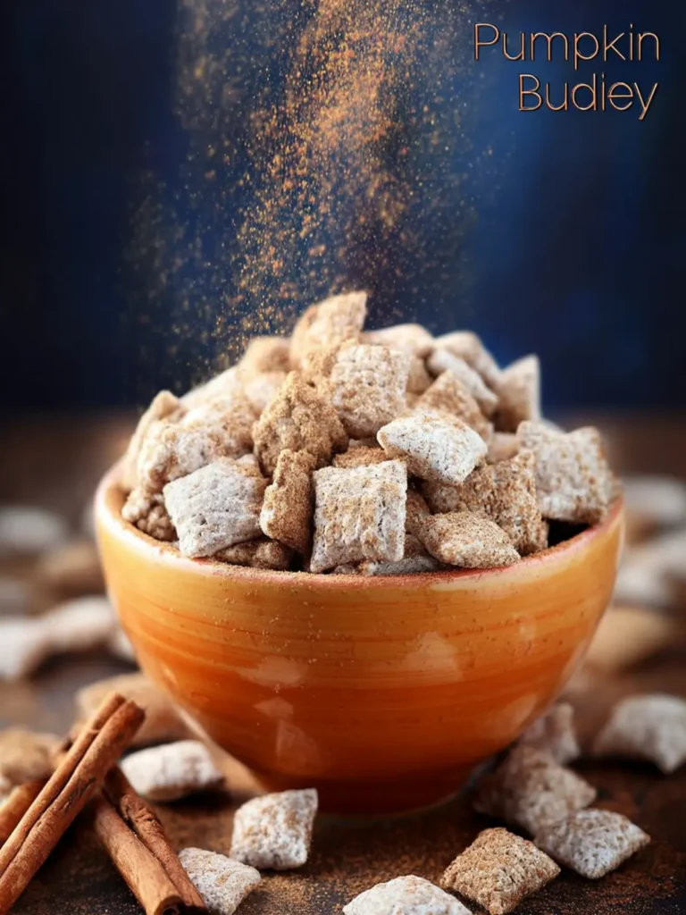 Pumpkin Spice Muddy Buddies (aka Puppy Chow) First Image