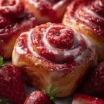 Strawberry Cinnamon Rolls First Image