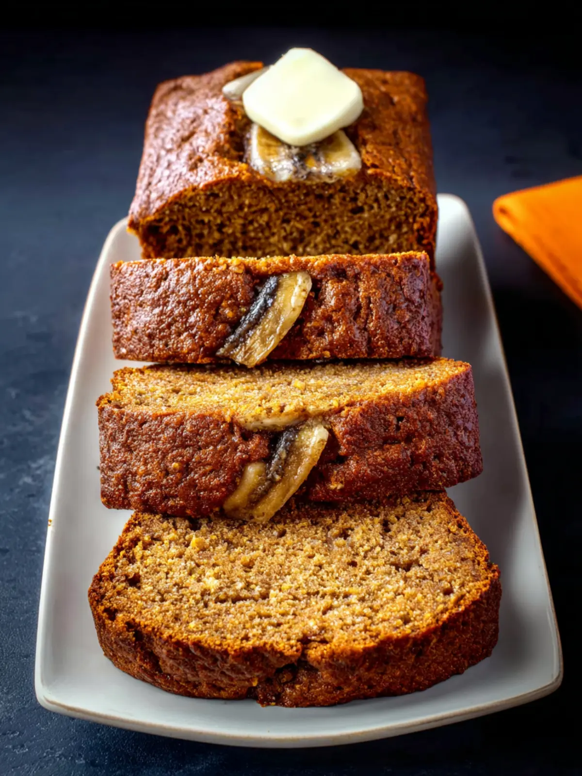 Sugar Free Banana Bread First Image