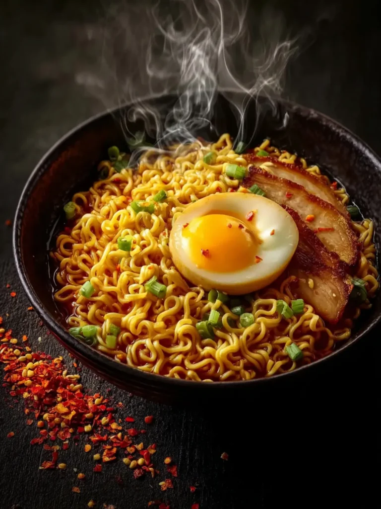 Sweet Spicy Ramen Noodles First Image