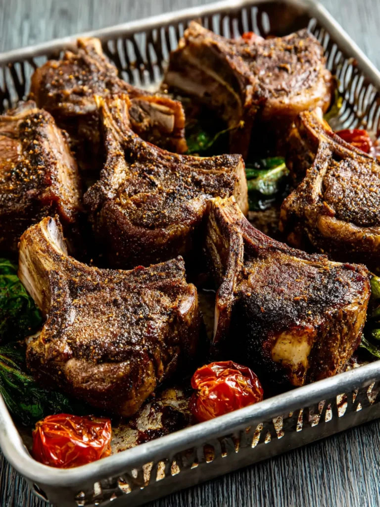 Air Fryer Lamb Chops First Image