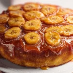 Banana Upside Down Cake First Image