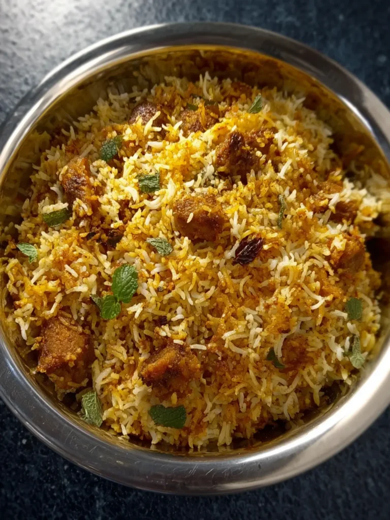 Chicken 65 Biryani Recipe First Image