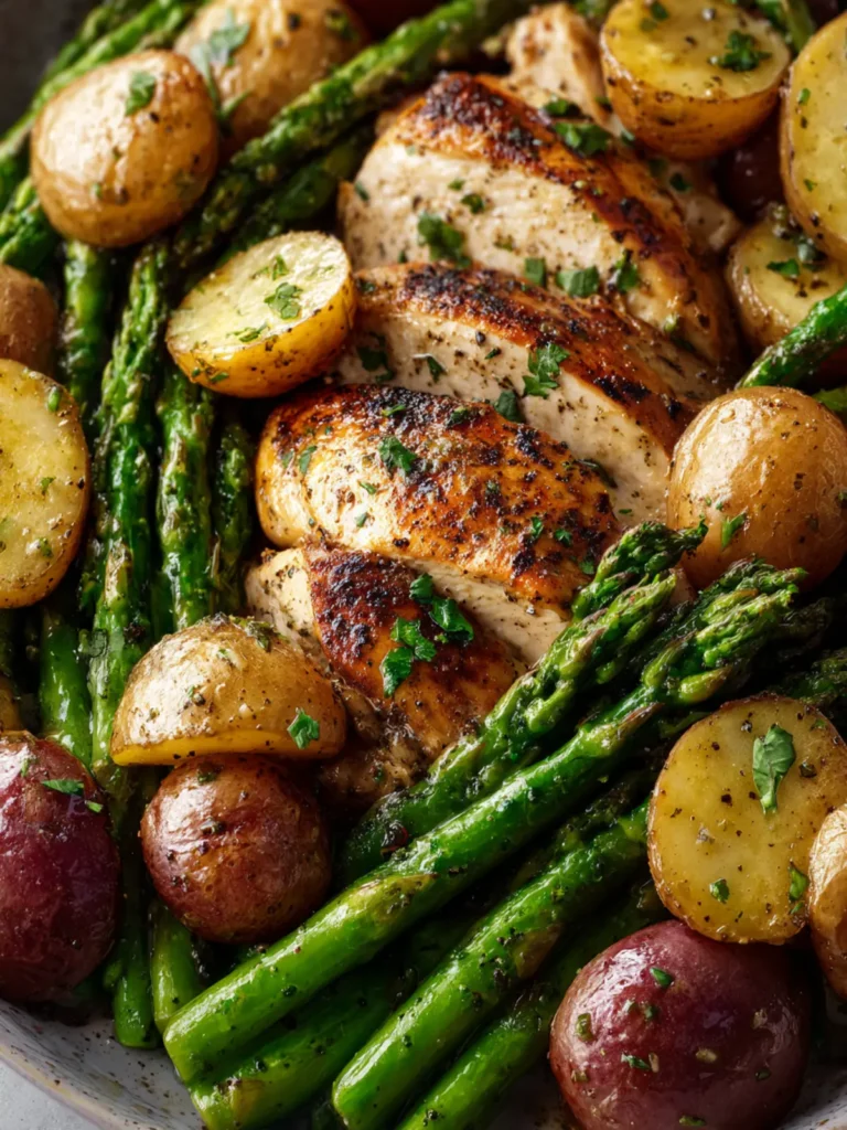 Chicken Asparagus And Potatoes First Image