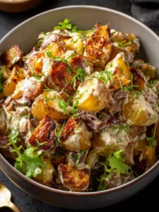 French Onion Roasted Potato Salad First Image