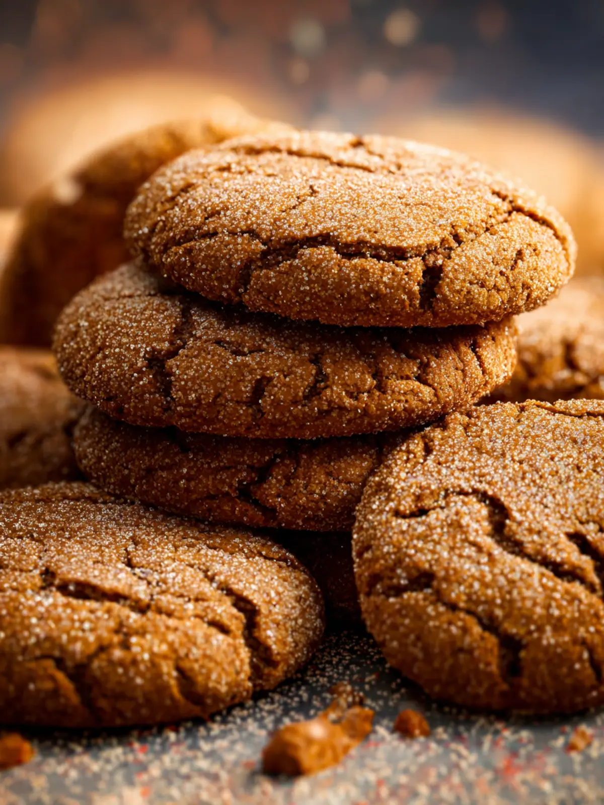 Gingersnap Cookies First Image