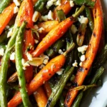 Roasted Green Beans Carrots First Image