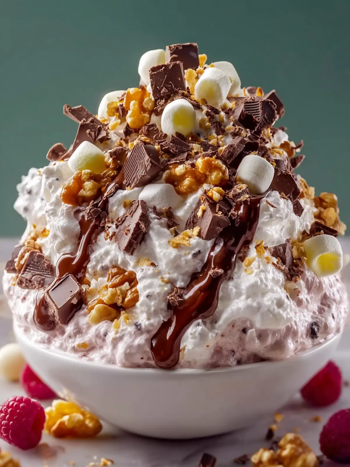 Rocky Road Fluff Salad First Image