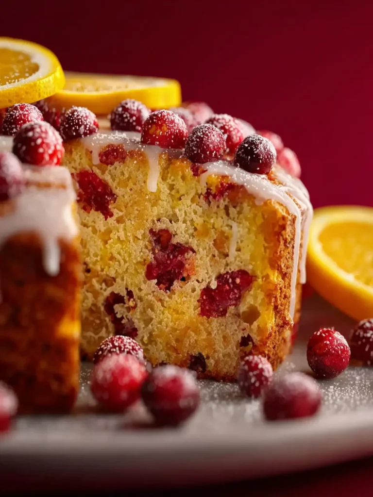 Cranberry Orange Breakfast Cake First Image