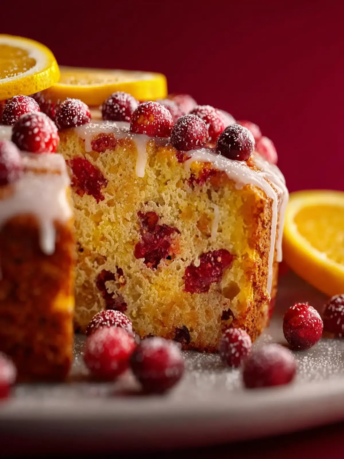 Cranberry Orange Breakfast Cake First Image