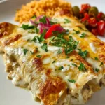 White Chicken Enchiladas First Image