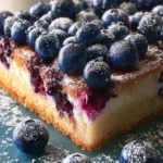 blueberry sheet cake First Image