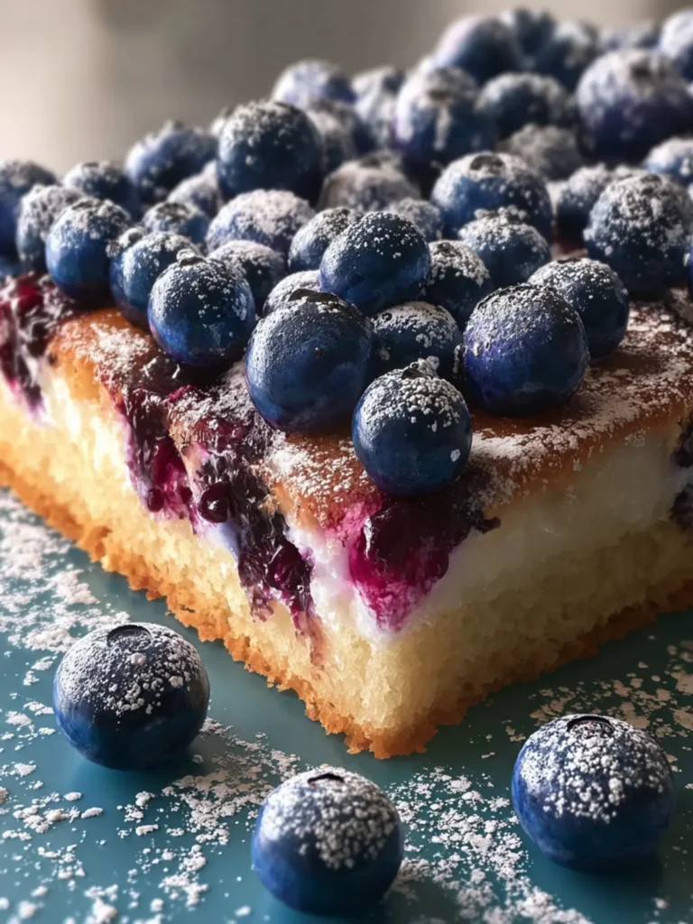 blueberry sheet cake First Image